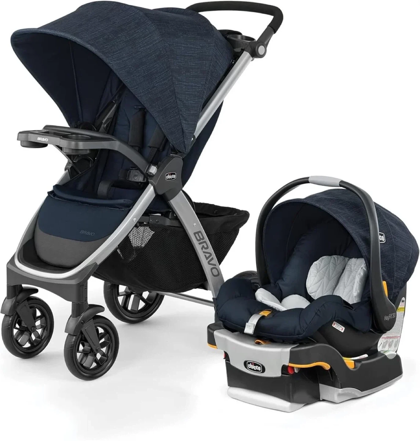 Chicco Bravo 3-in-1 Travel System