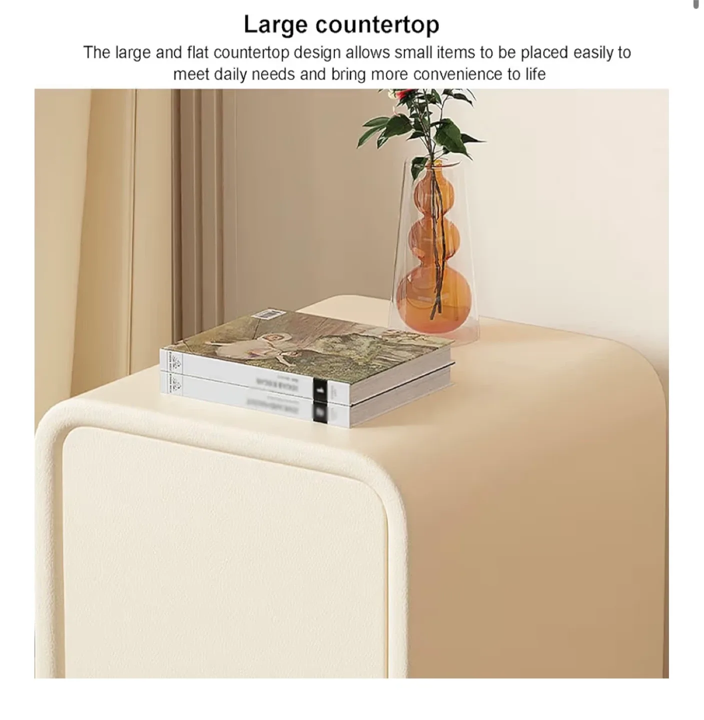 NEW Narrow Nightstand with Drawers image indicator(4)