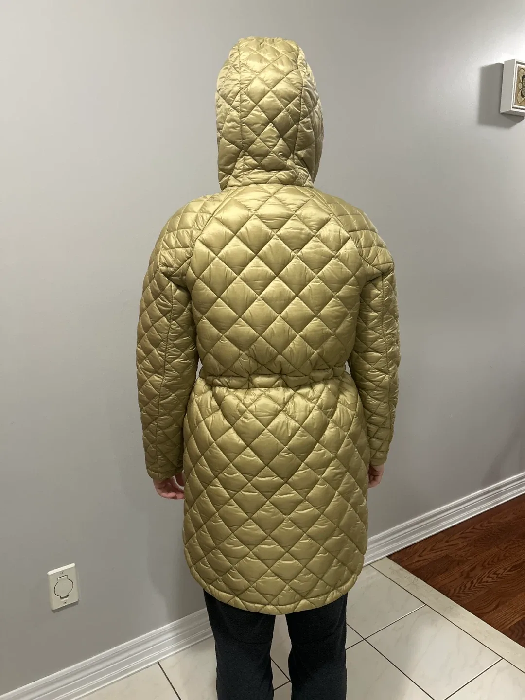 Athleta Down Puffer Coat - Size Small image indicator(3)