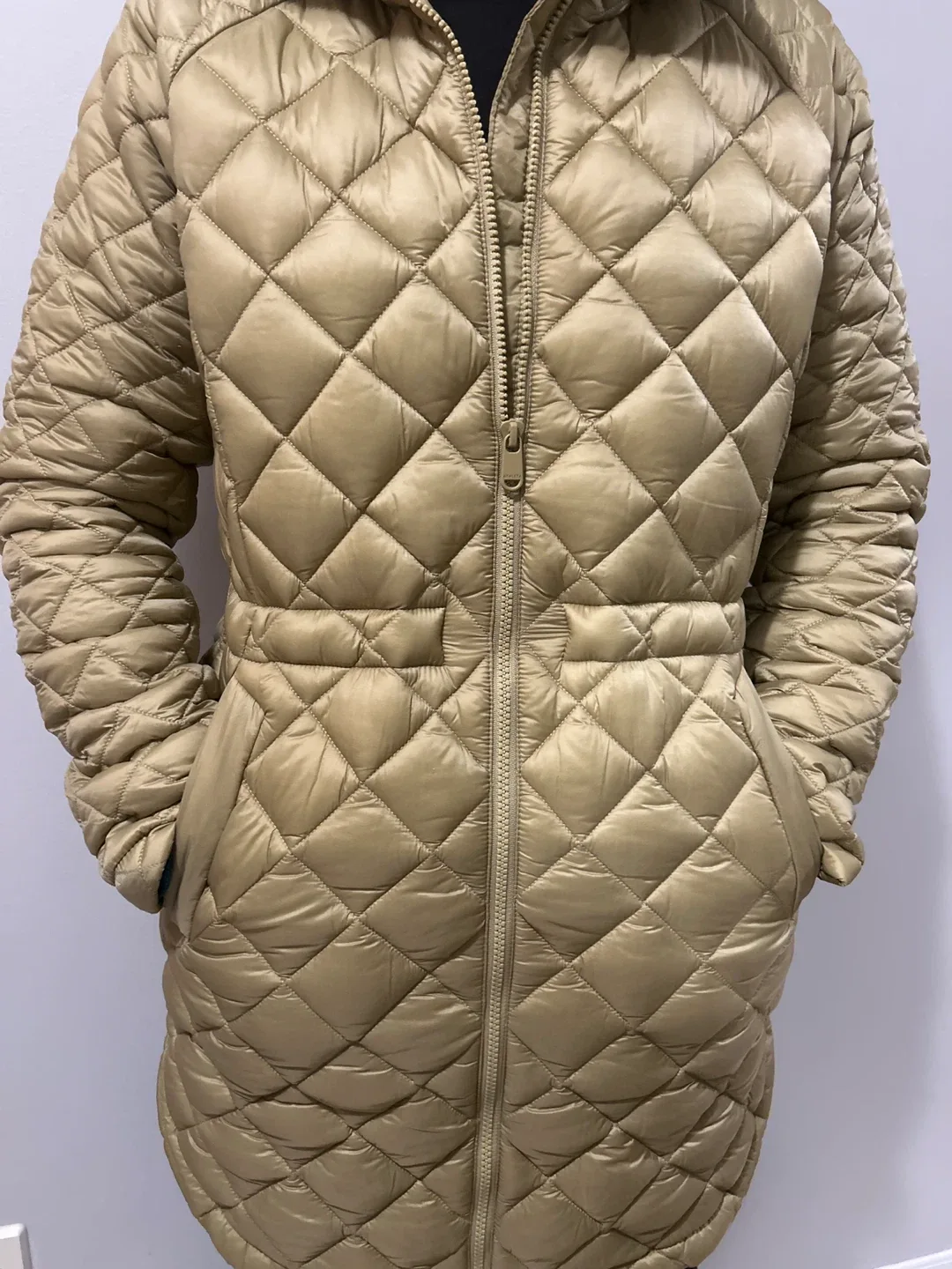 Athleta Down Puffer Coat - Size Small image indicator(4)