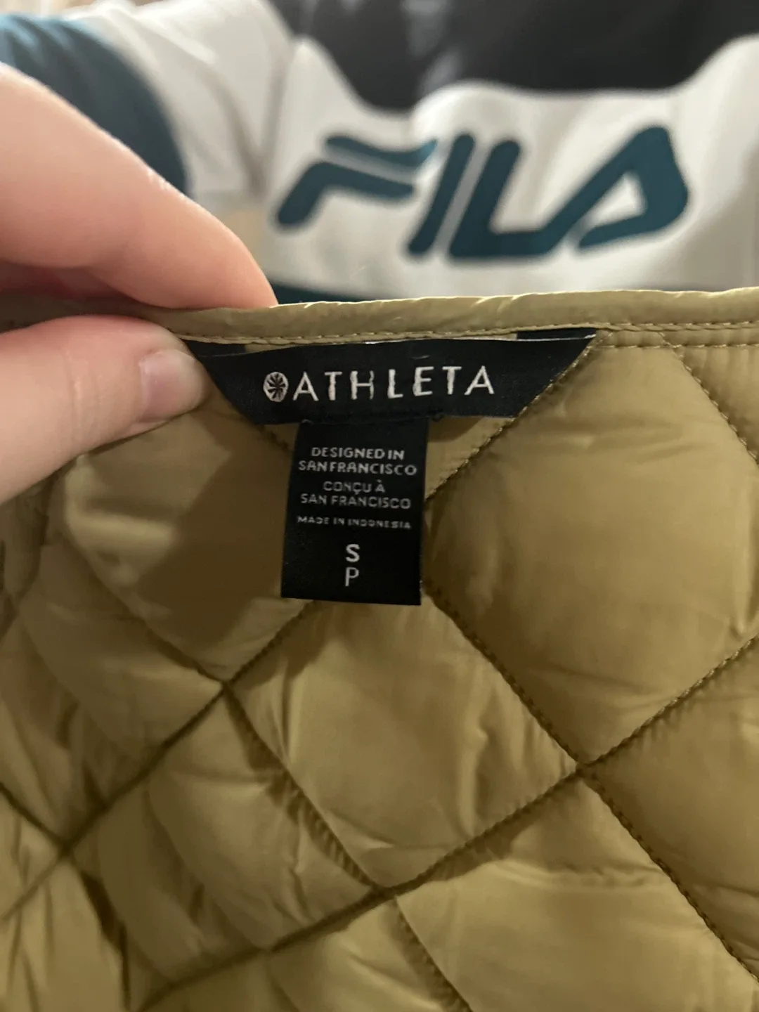 Athleta Down Puffer Coat - Size Small image indicator(5)