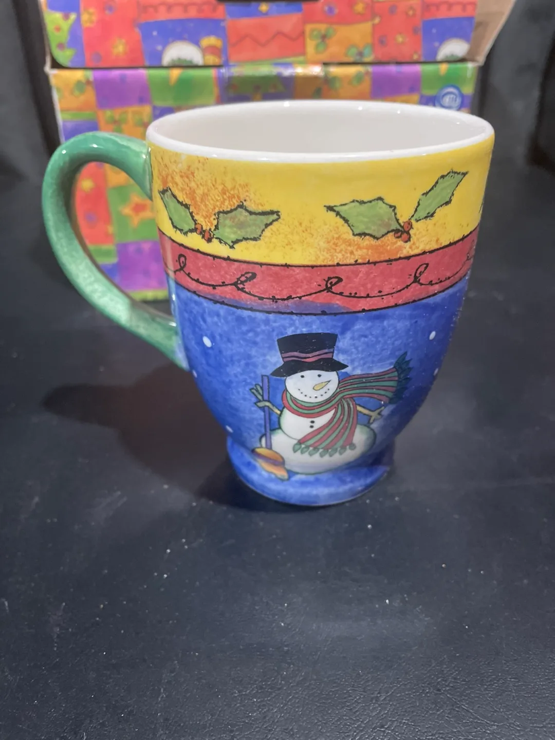 Set of 4 Snowman Christmas Mugs with Box image indicator(4)