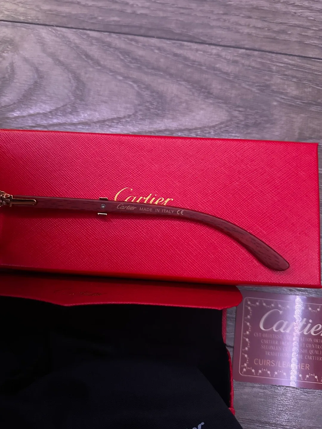 Cartier Sunglasses with Box image indicator(3)