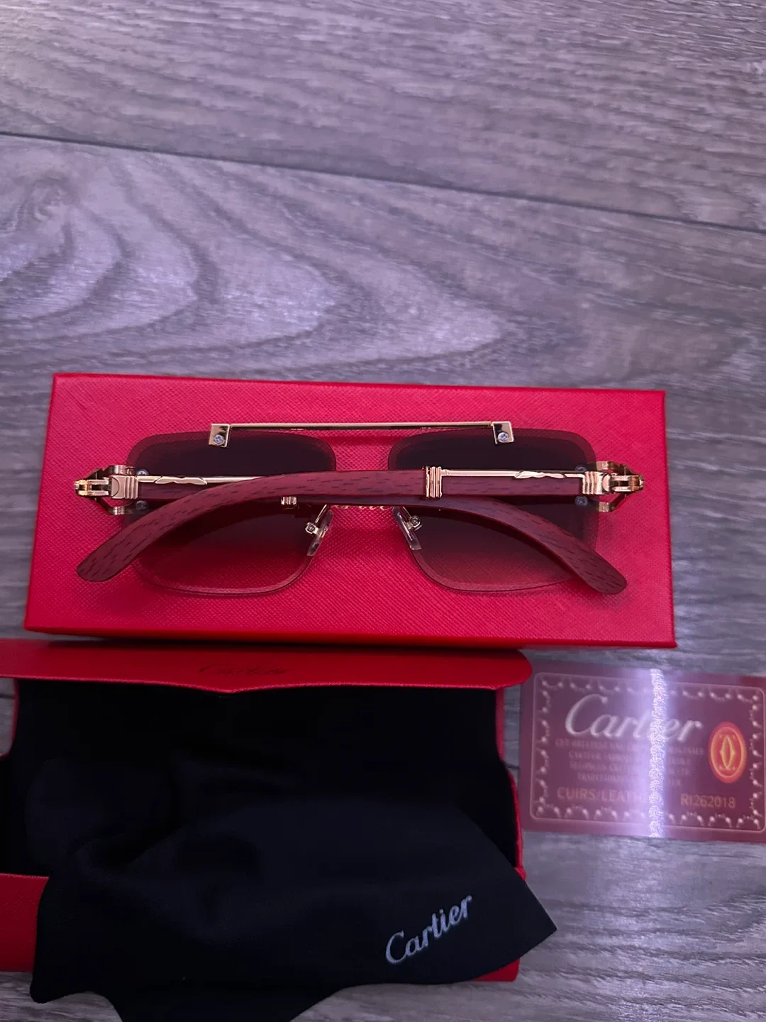 Cartier Sunglasses with Box image indicator(2)