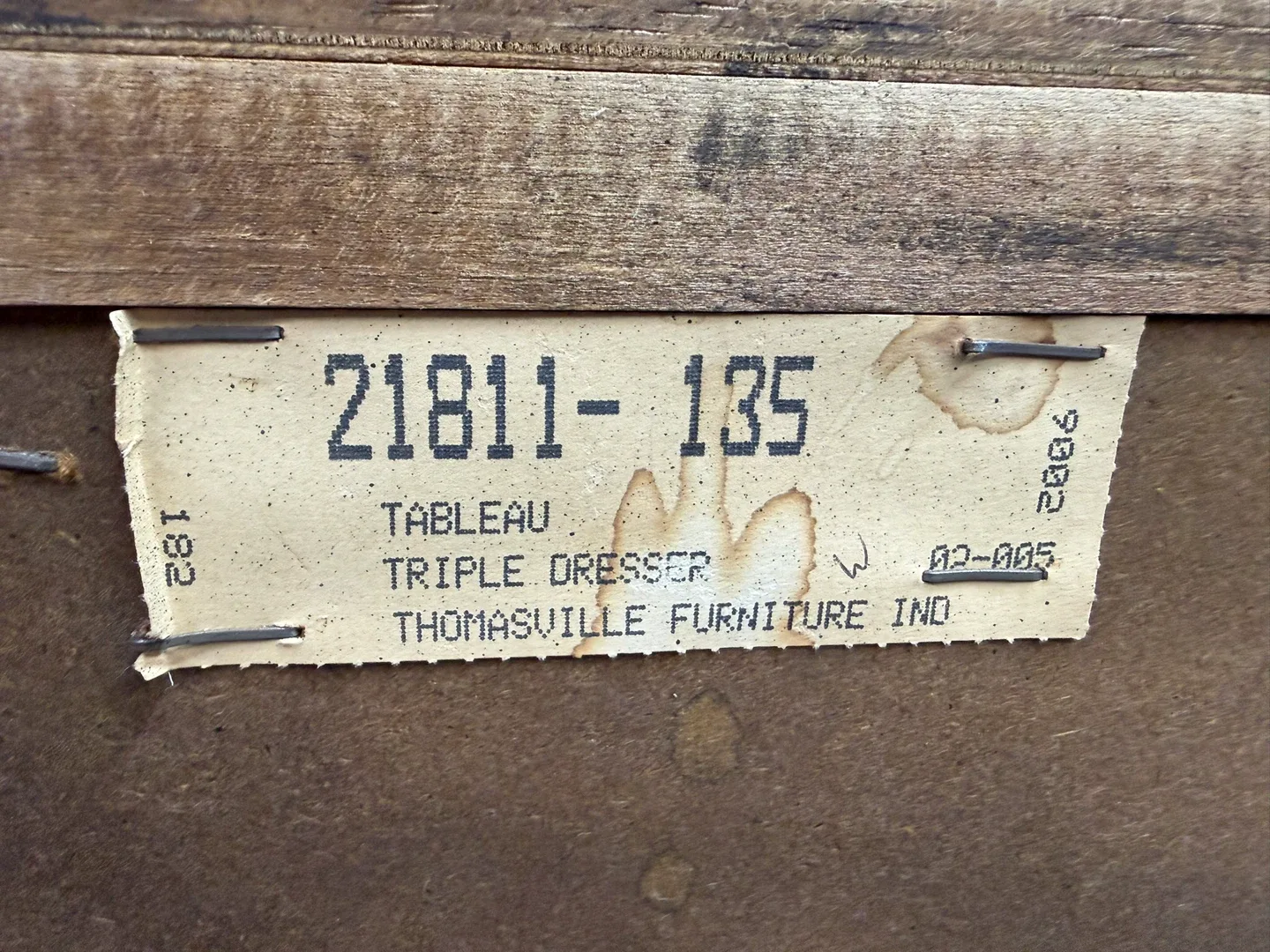 Thomasville Bedroom set image indicator(4)