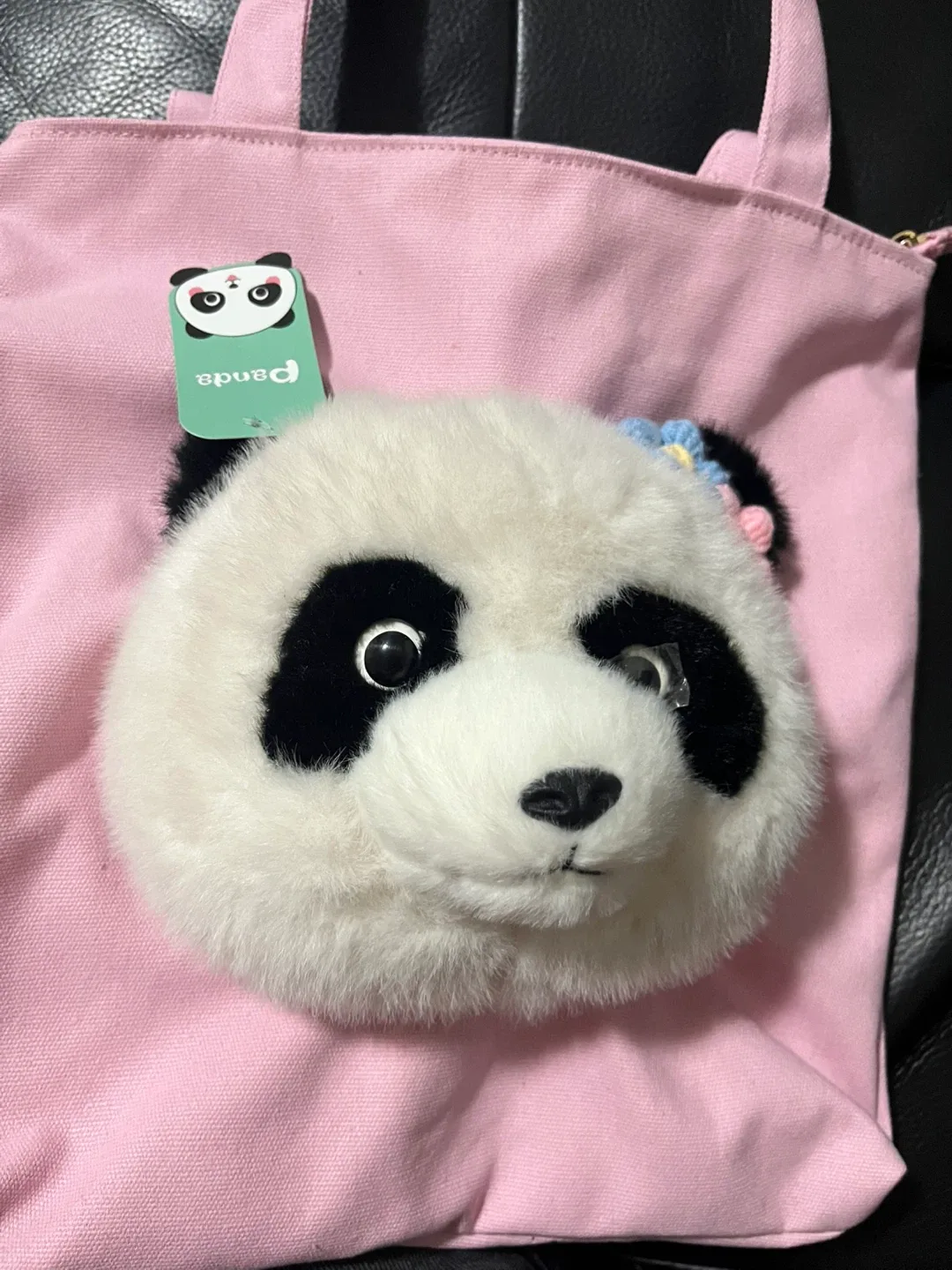 Panda Tote Bag - Adorable & New! image indicator(2)