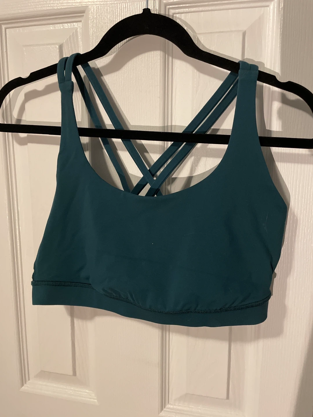 Lululemon Strappy Energy Sports Bra, Teal Colour