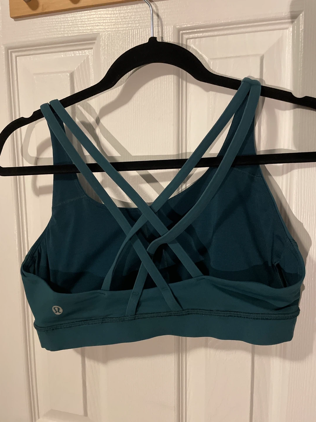 Lululemon Strappy Energy Sports Bra, Teal Colour - photo 2