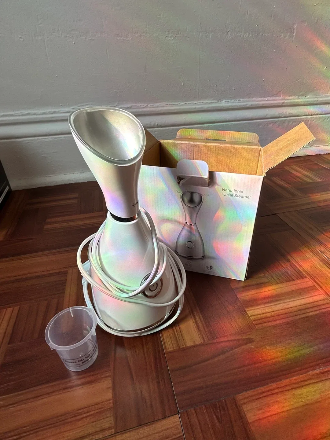 Nano Ionic Facial Steamer with Box