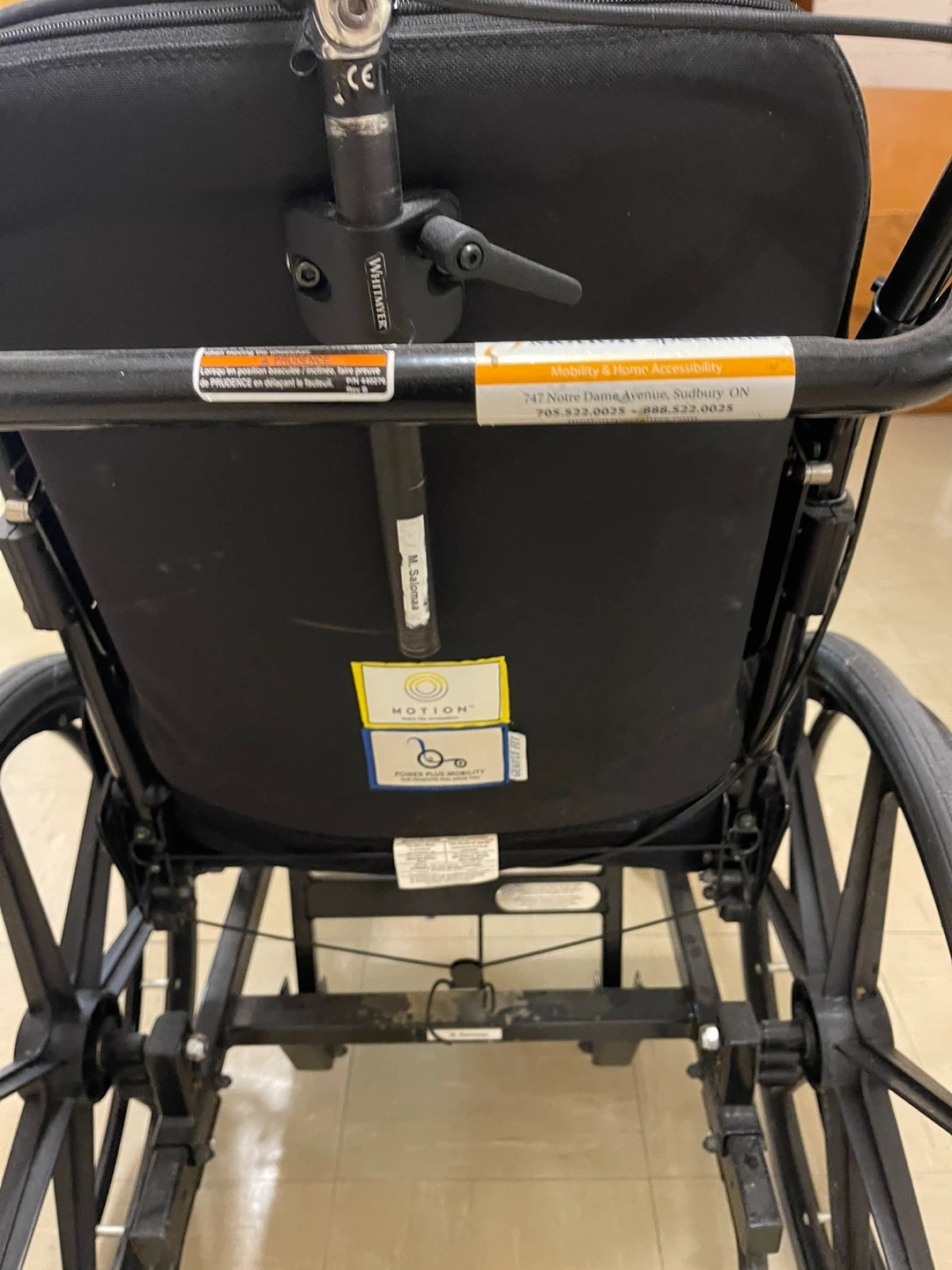 Motion Healthcare Wheelchair - photo 3