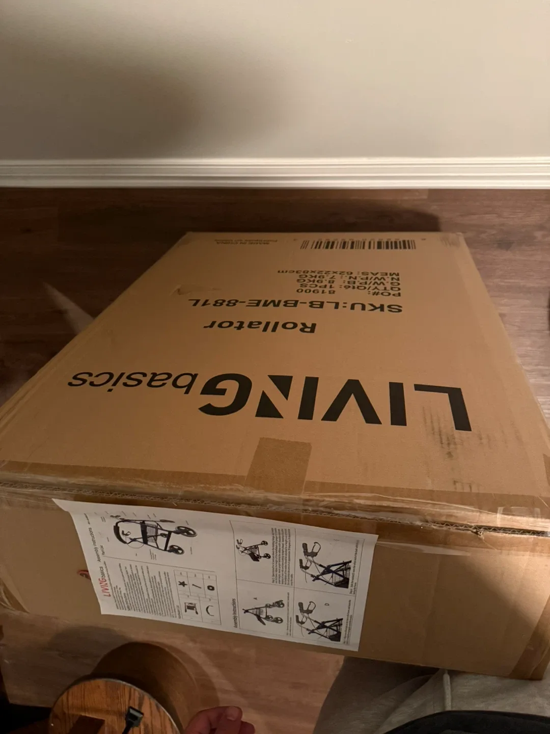 Living Basics Rollator Walker - New in Box image indicator(4)