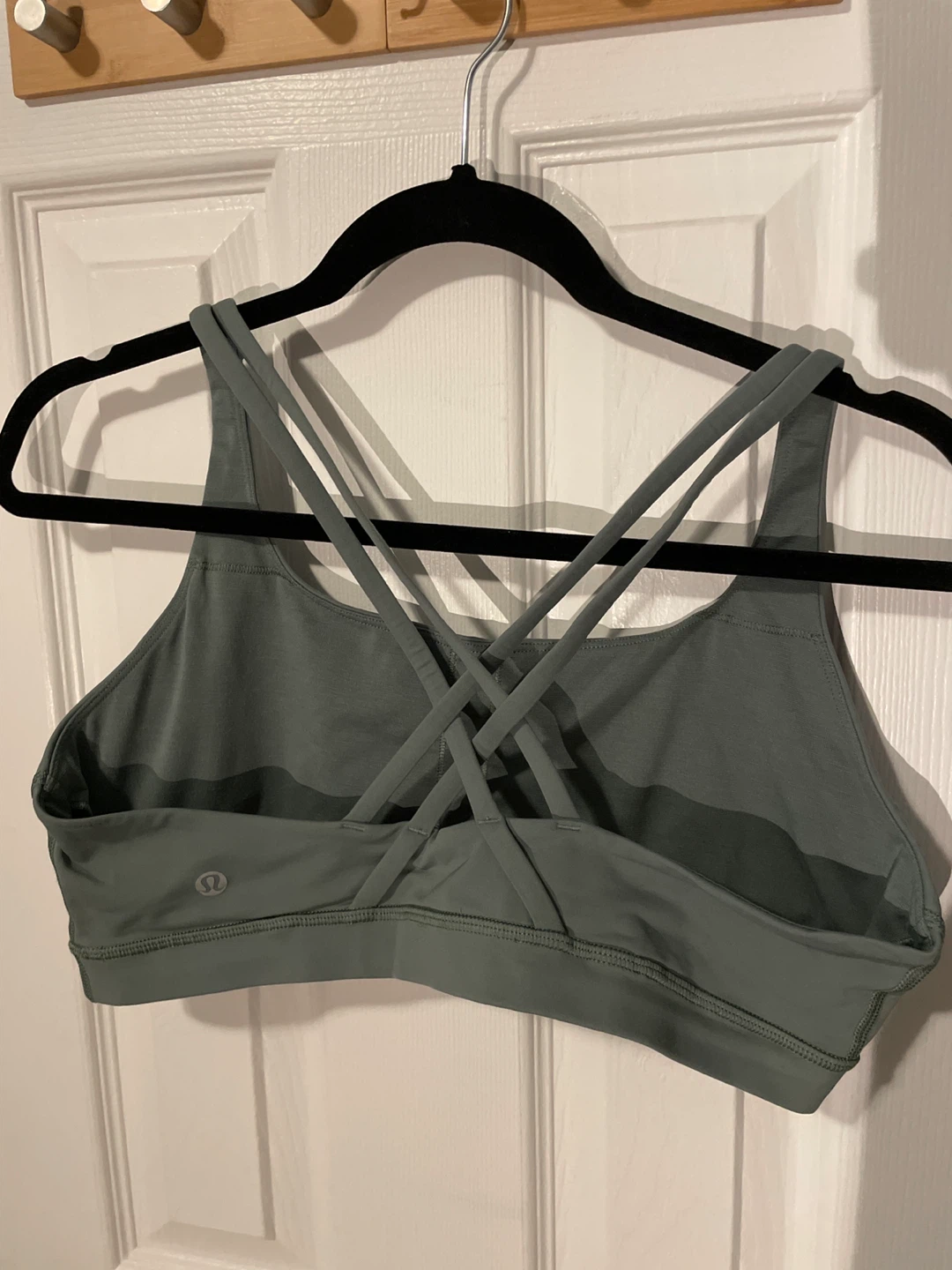 Lululemon Strappy Energy Sports Bra, Olive green colour - photo 2