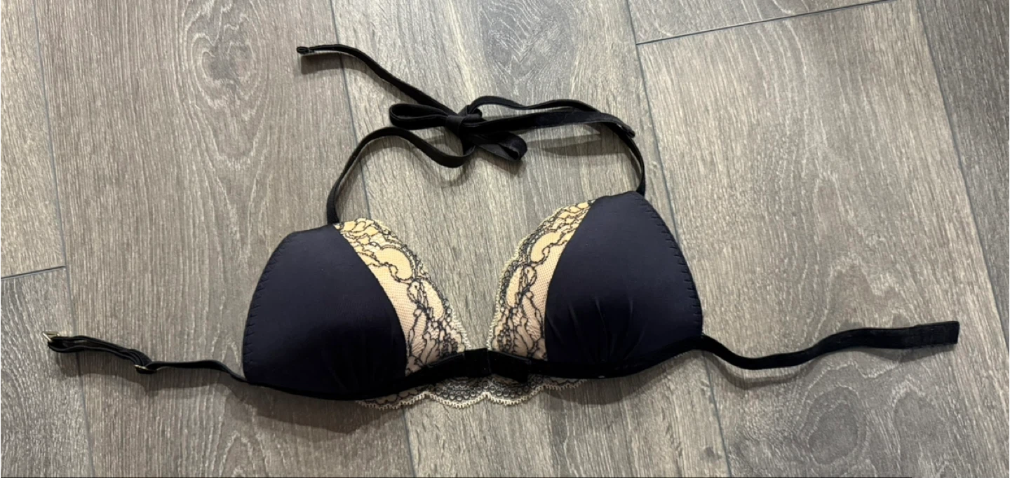 Japan Brand Peach John Black Bra - Size S