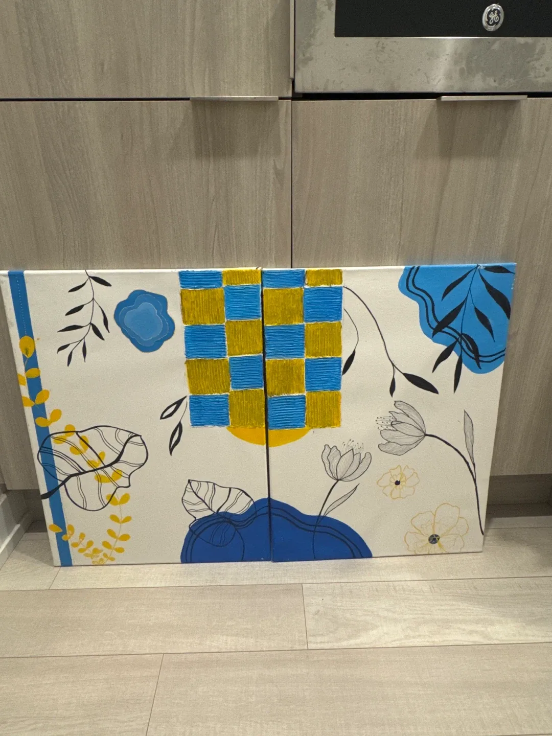 Floral Canvas Wall Art - Set of 2 image indicator(5)