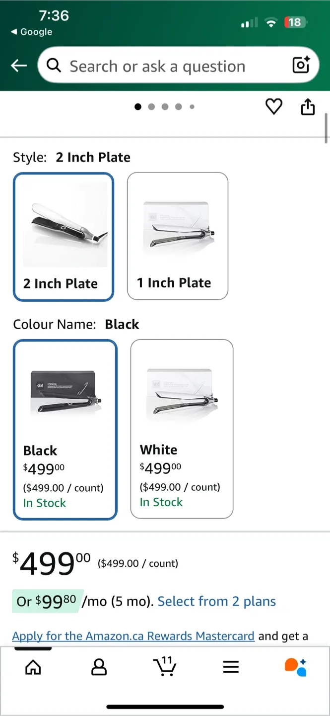 GHD Chronos Max 2" Professional Styler - Black image indicator(3)