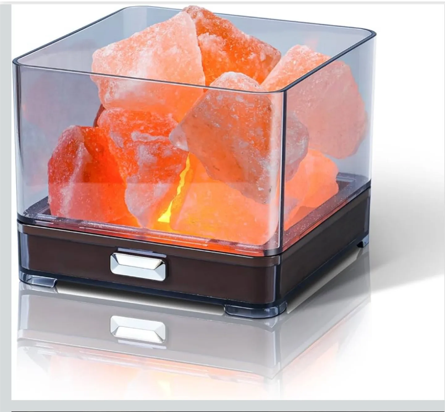 HISUNY Himalayan Salt Lamp - Mini Desk Lamp image indicator(2)
