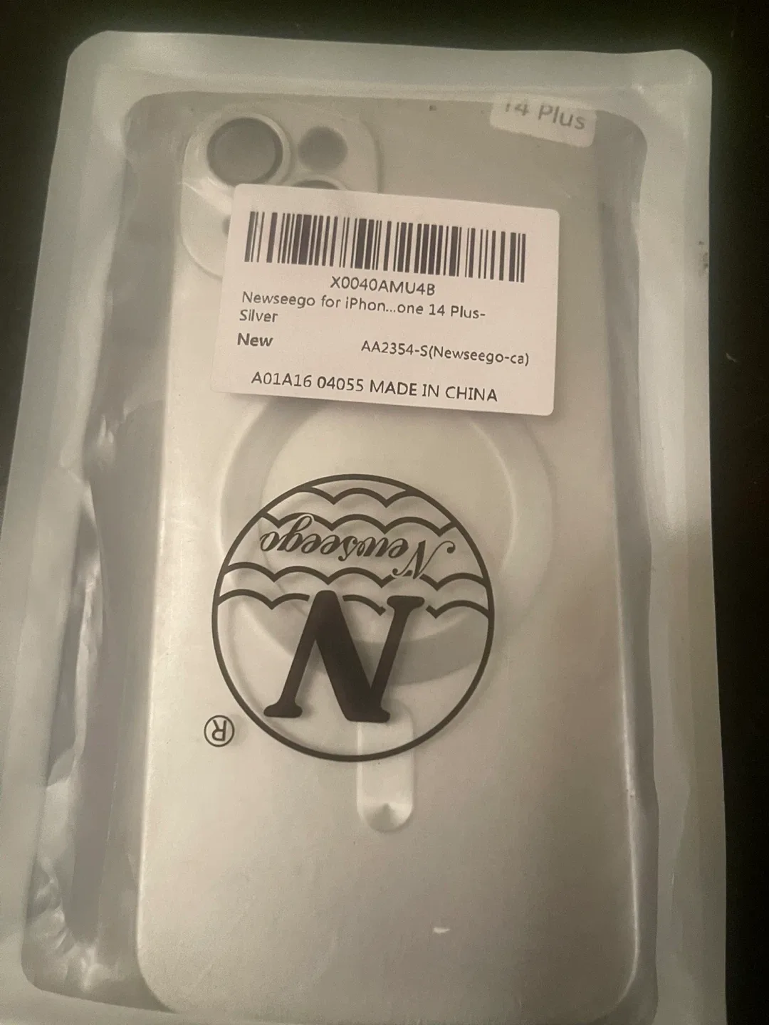 Newseego iPhone 14 Plus Silver Case - New image indicator(5)