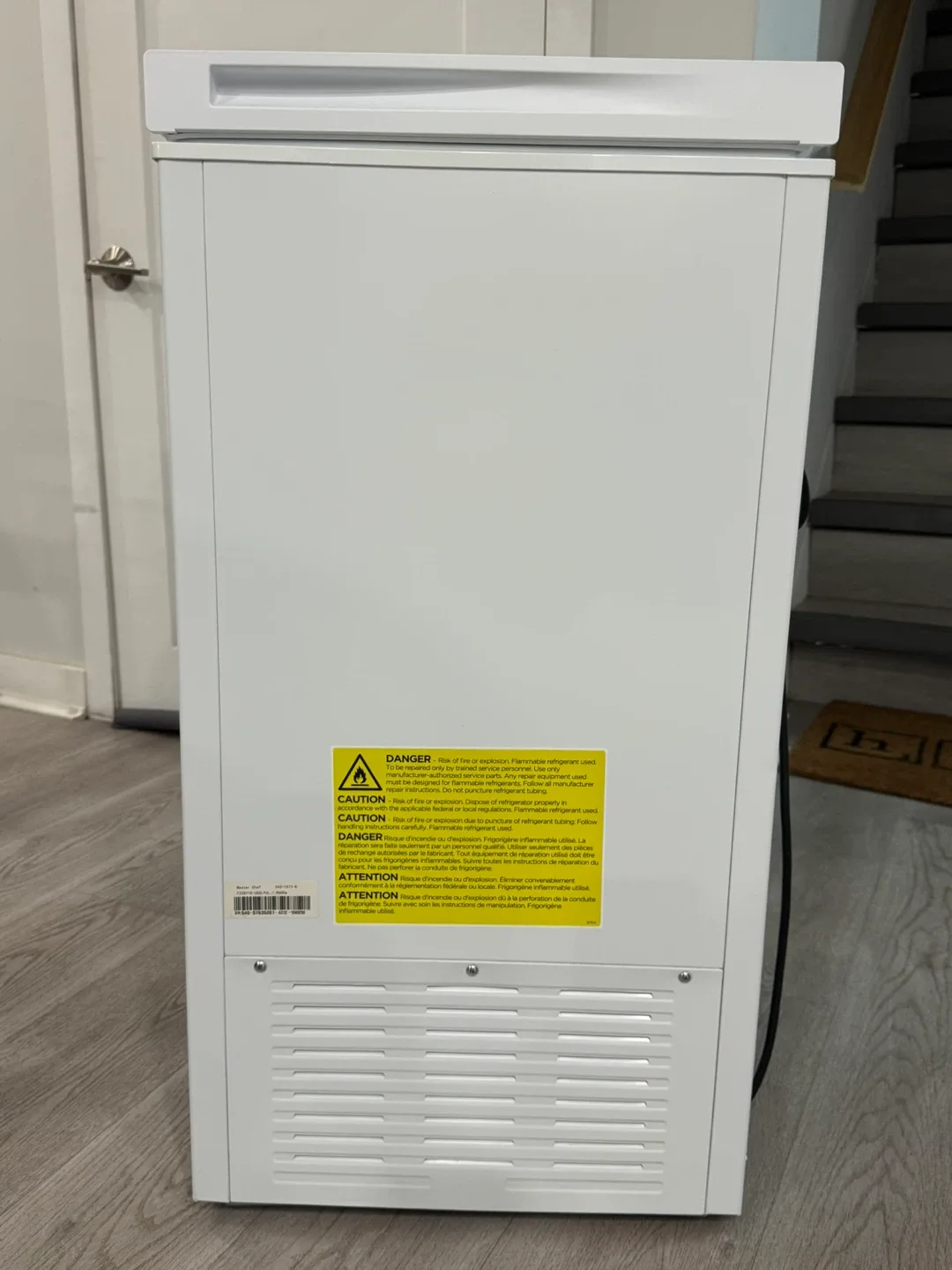 Master Chef Chest Freezer - White image indicator(7)