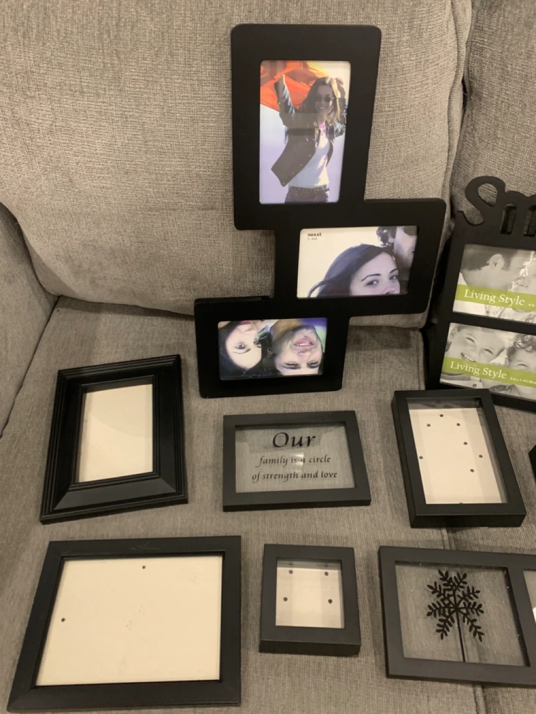 Living Style Black Picture Frames - Bundle - photo 3