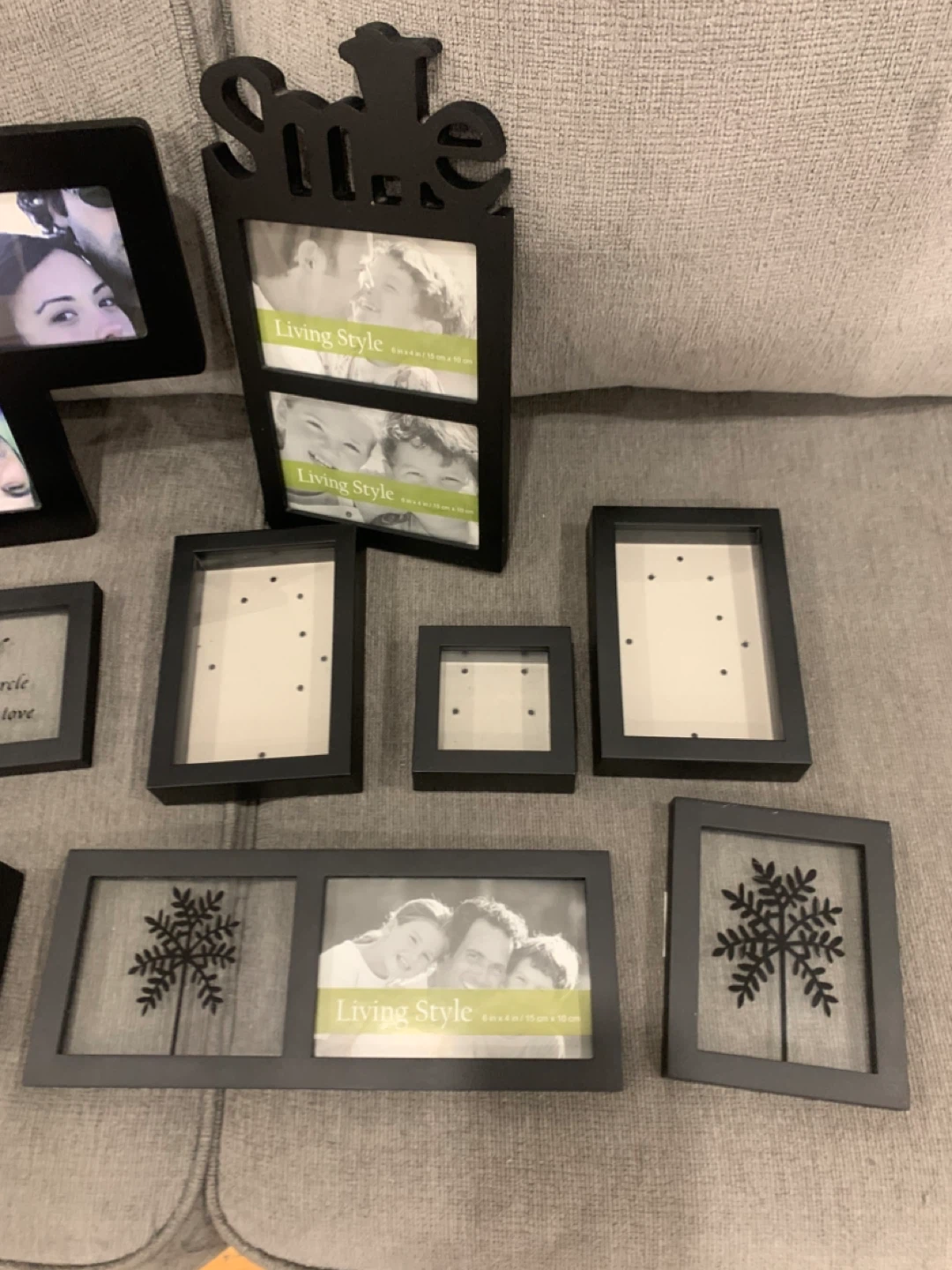 Living Style Black Picture Frames - Bundle - photo 2