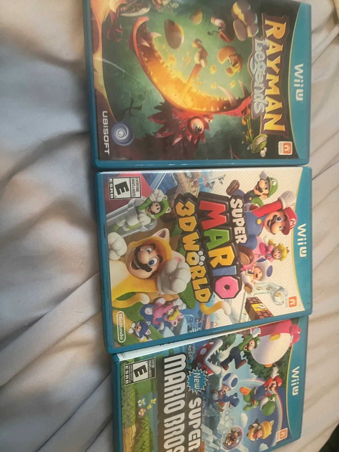 Wii U Games: Sing Party, Rayman Legends, Mario 3D World image indicator(3)