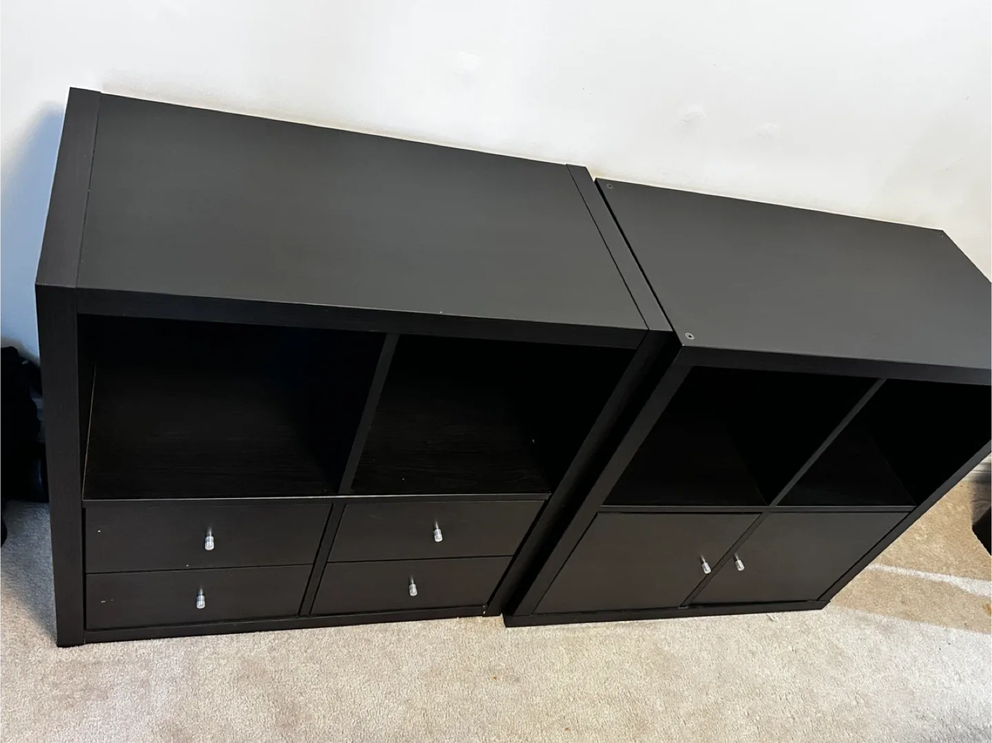 IKEA Black Kallax Shelf Unit image indicator(2)