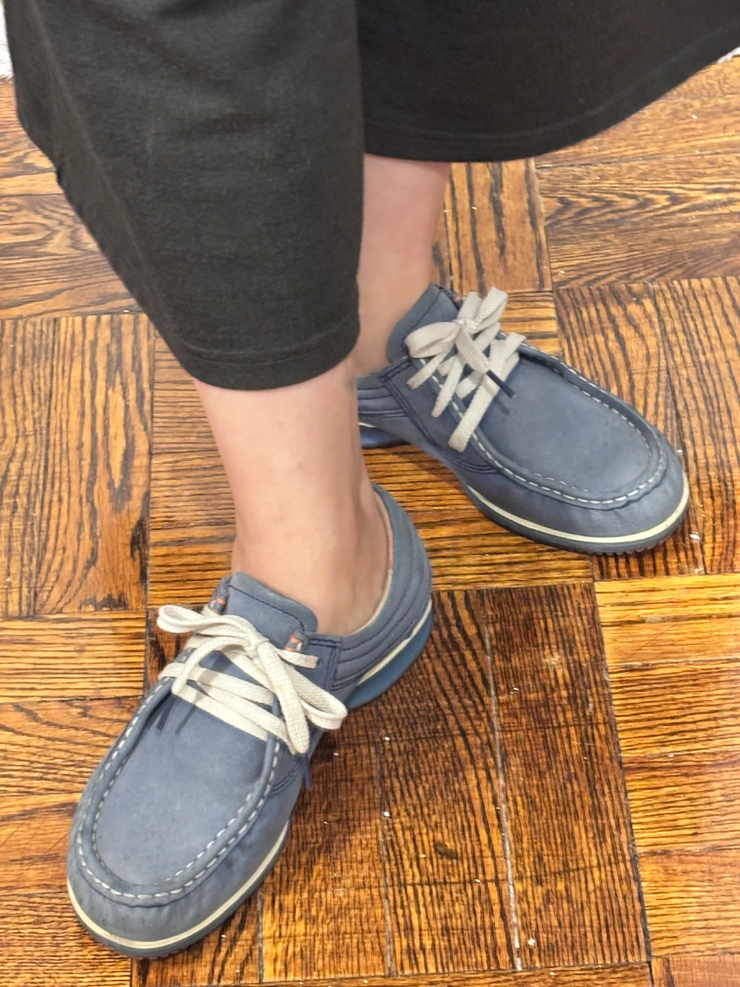 ECCO Blue Leather Women's Shoes Size 39 - photo 2