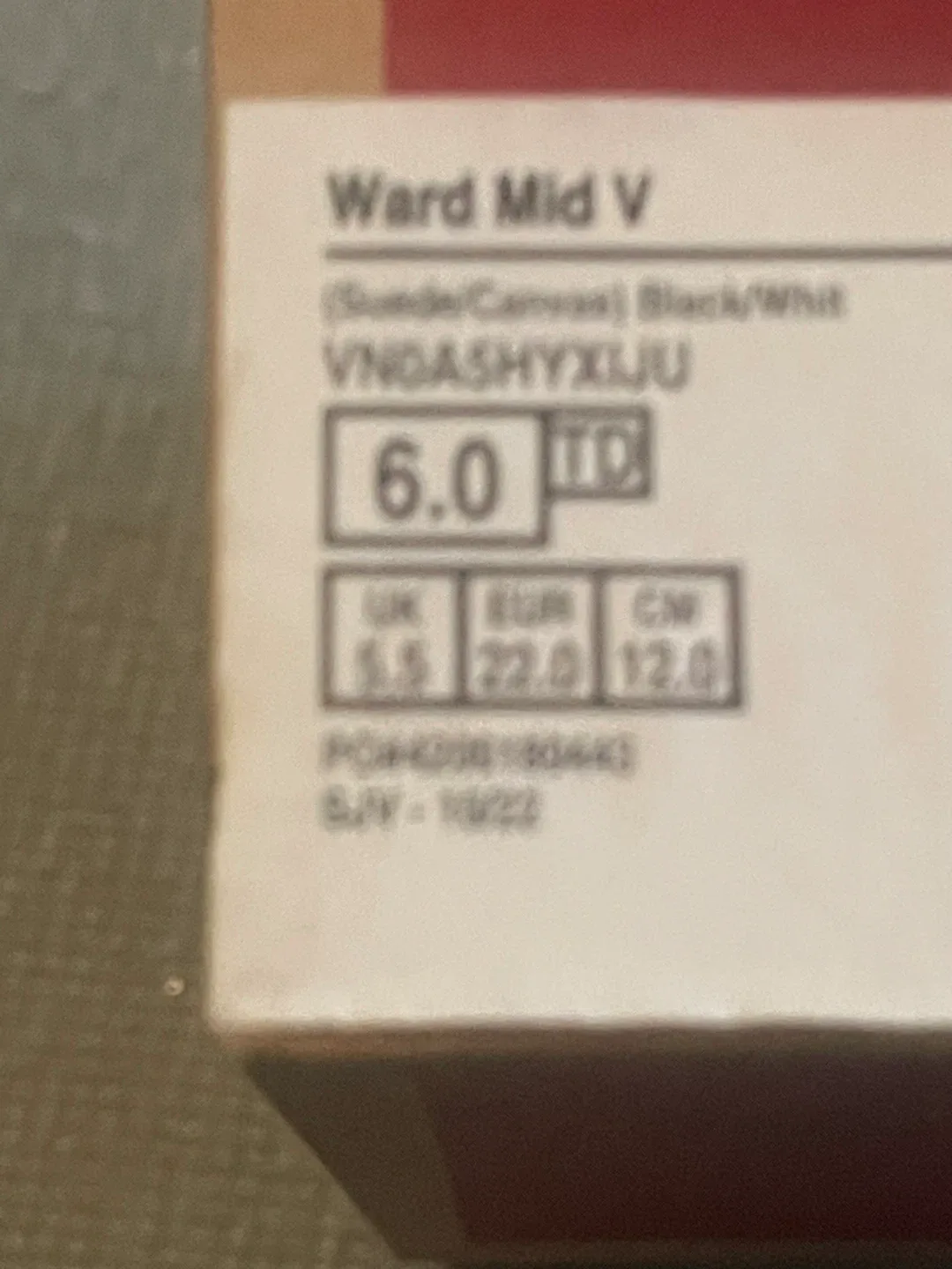 Vans Ward Mid V Toddler Shoes - Size 6 image indicator(2)