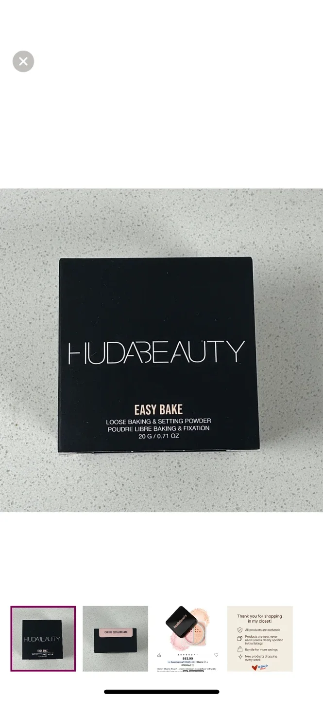 Huda Beauty Easy Bake Setting Powder - Cherry Blossom thumbnail