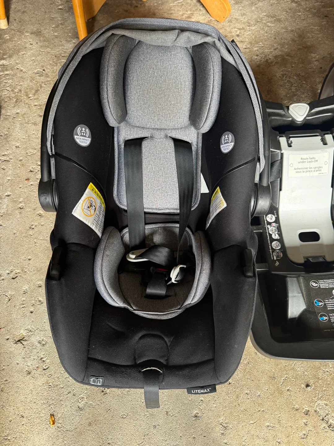 Evenflo LiteMax Infant Car Seat & Stroller image indicator(4)