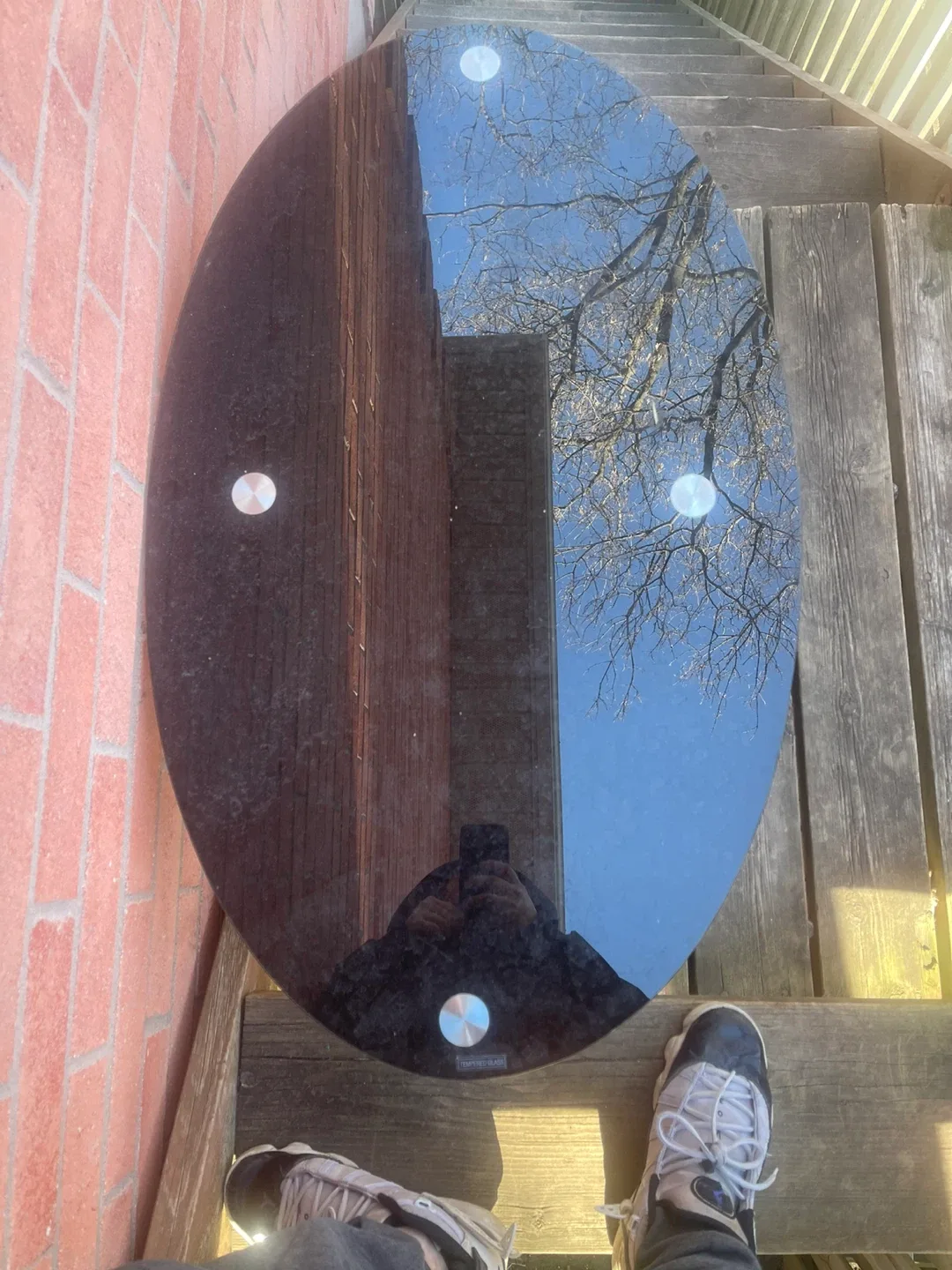 Black Glass Coffee Table