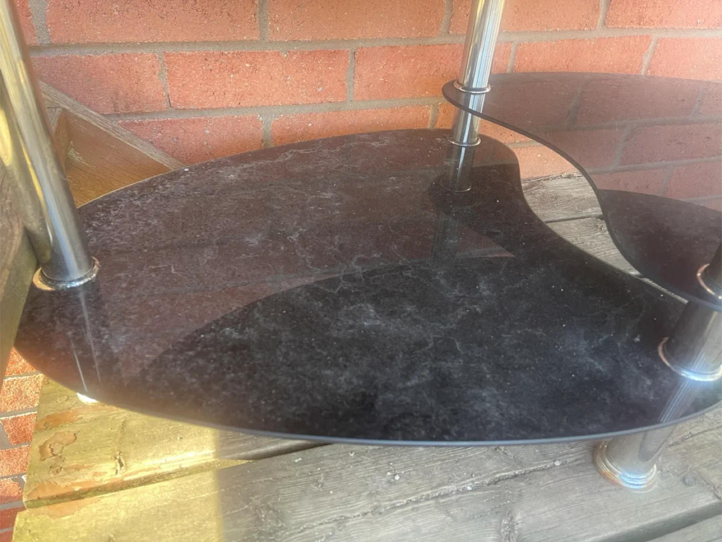 Black Glass Coffee Table image indicator(3)