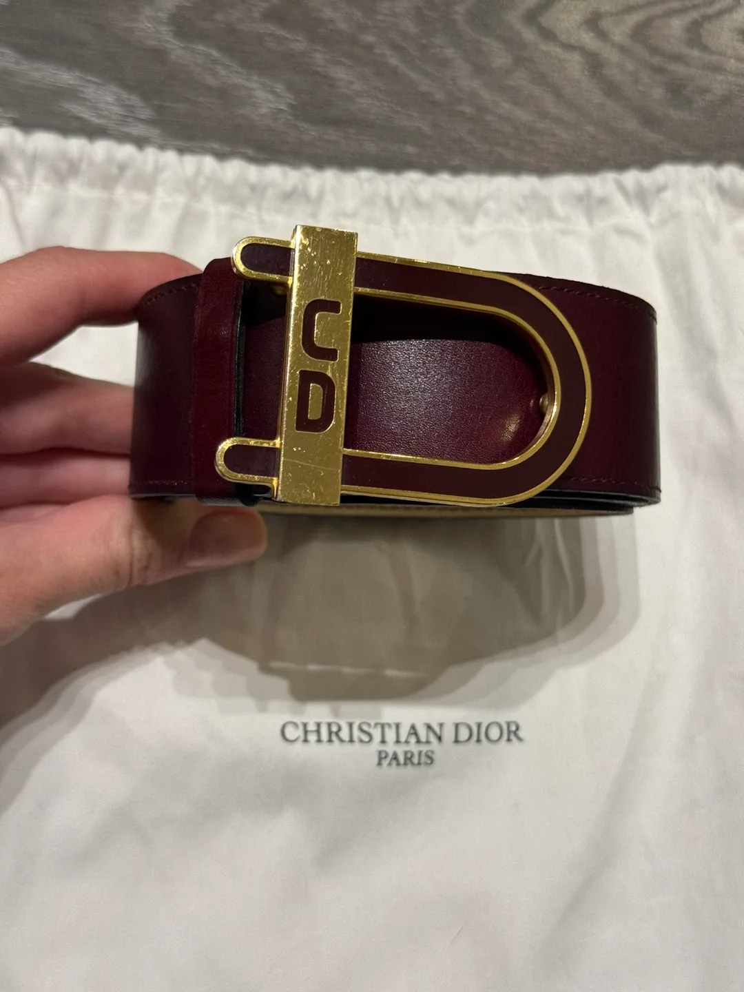 Christian Dior Paris Belt Size 85 Made in France