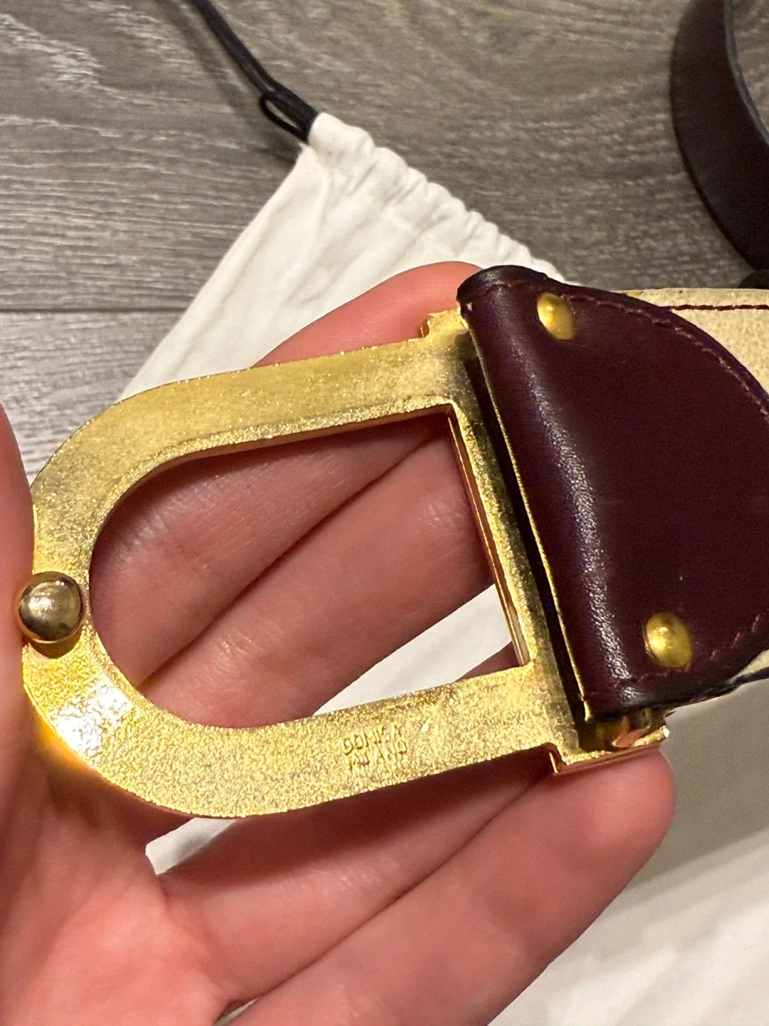 Christian Dior Paris Belt Size 85 Made in France image indicator(5)