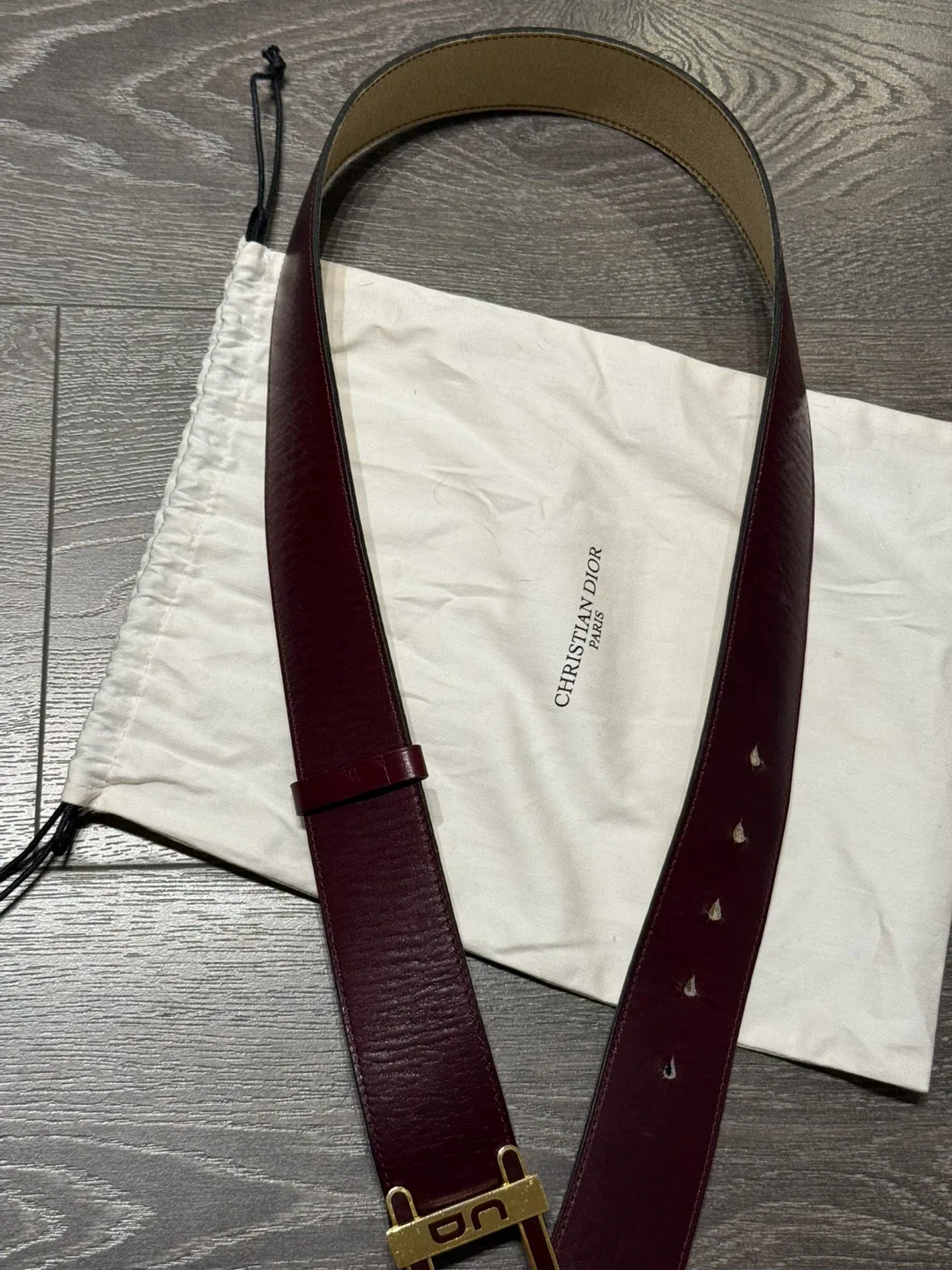 Christian Dior Paris Belt Size 85 Made in France image indicator(8)