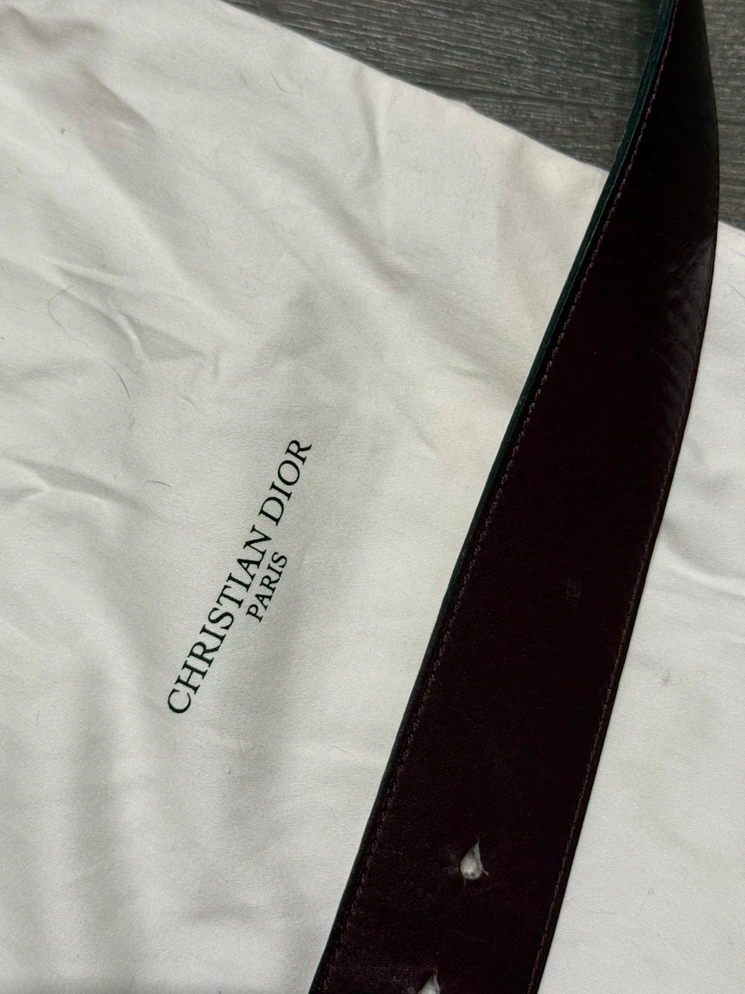 Christian Dior Paris Belt Size 85 Made in France image indicator(9)