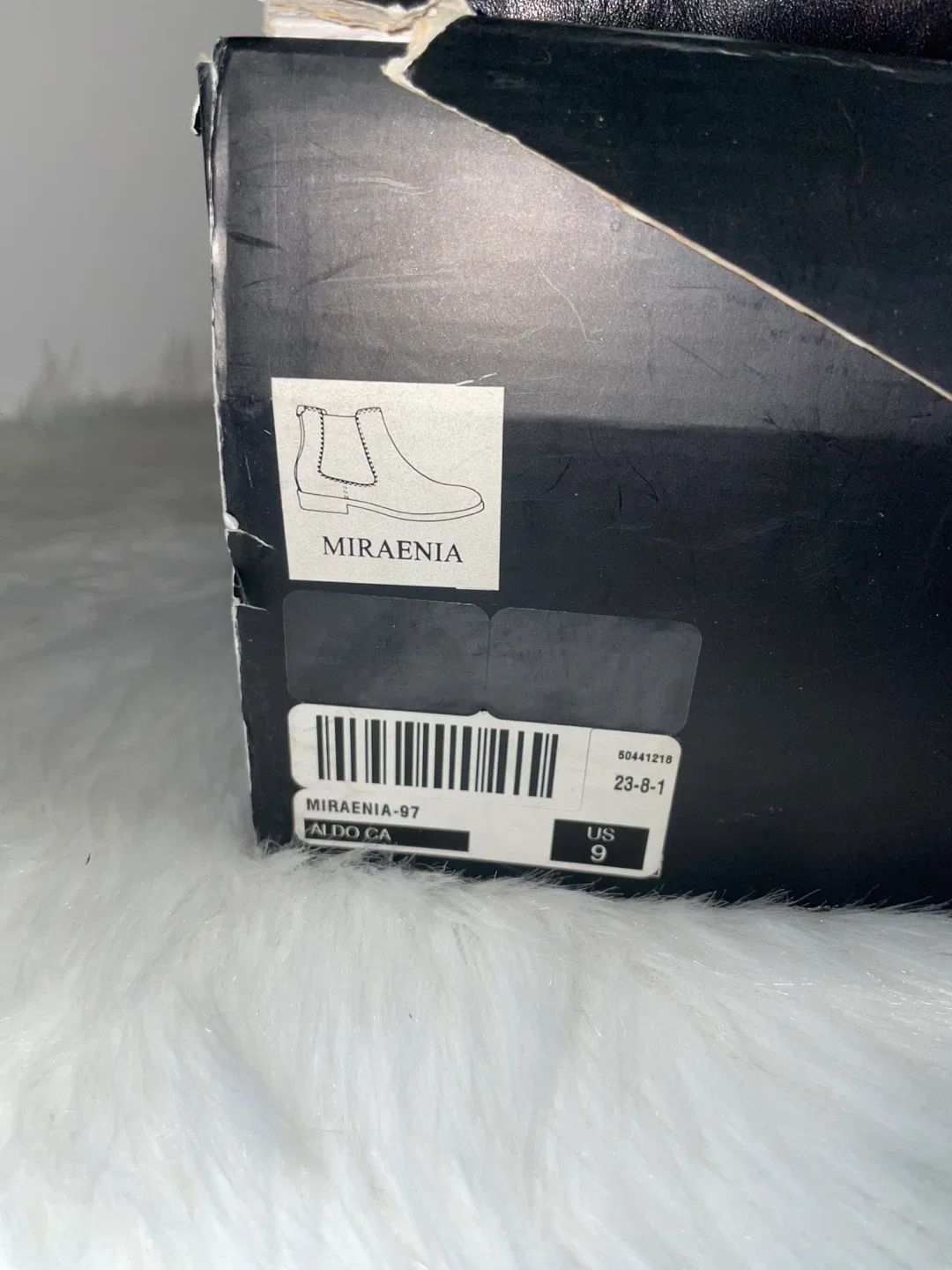 ALDO Black Leather Chelsea Boots image indicator(7)