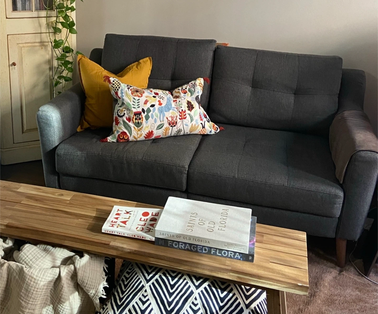 Burrow loveseat couch in Greenpoint