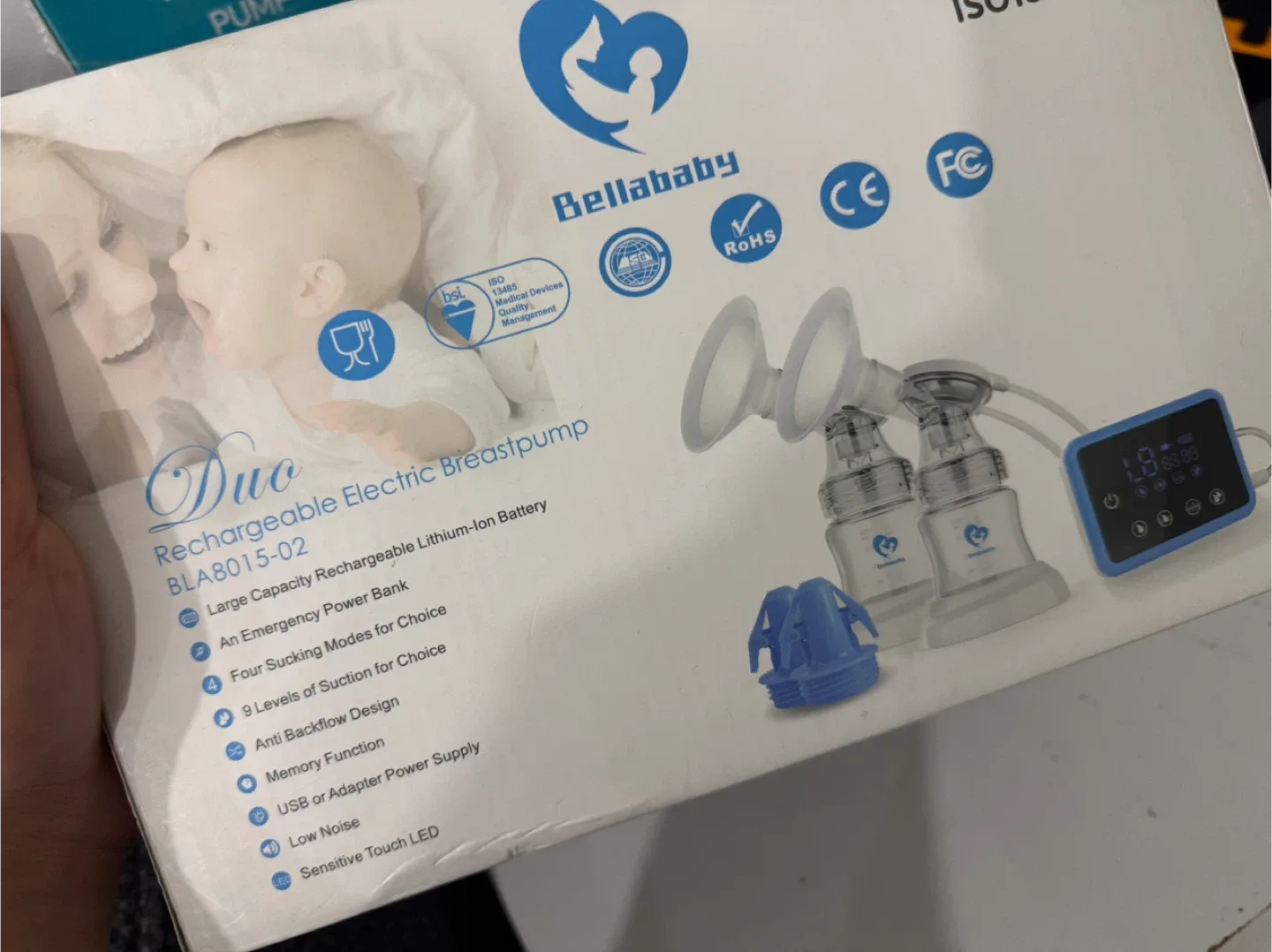 BellaBaby Duo Electric Breast Pump BLA8015-02 - New thumbnail