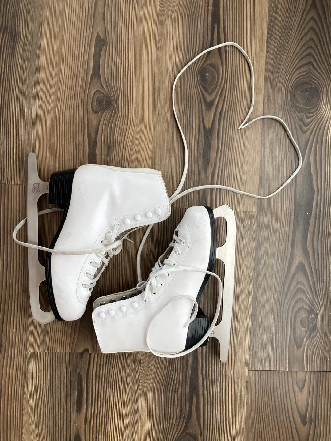 White Ice Skates