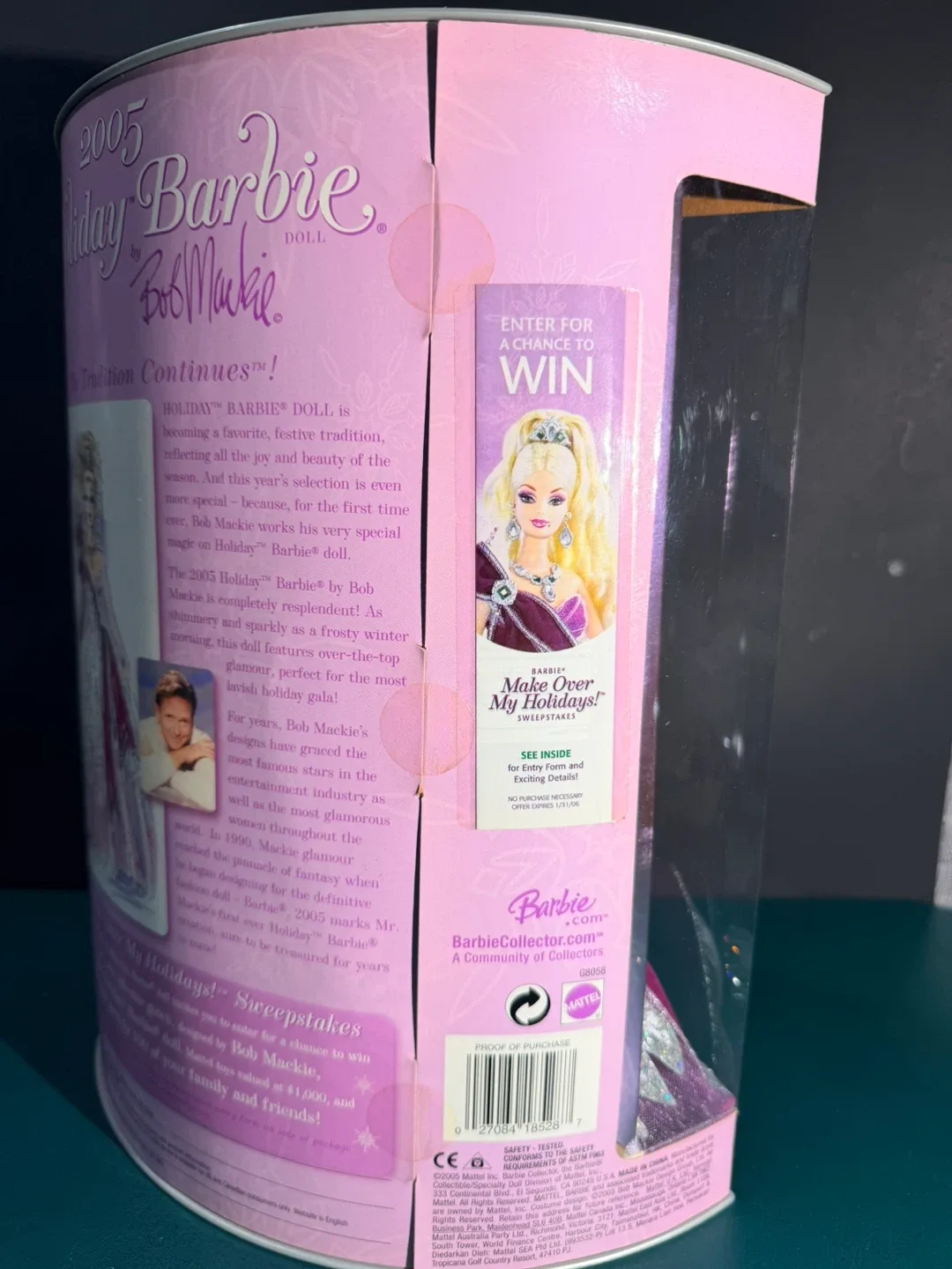 2005 Holiday Barbie by Bob Mackie - New in Box image indicator(8)