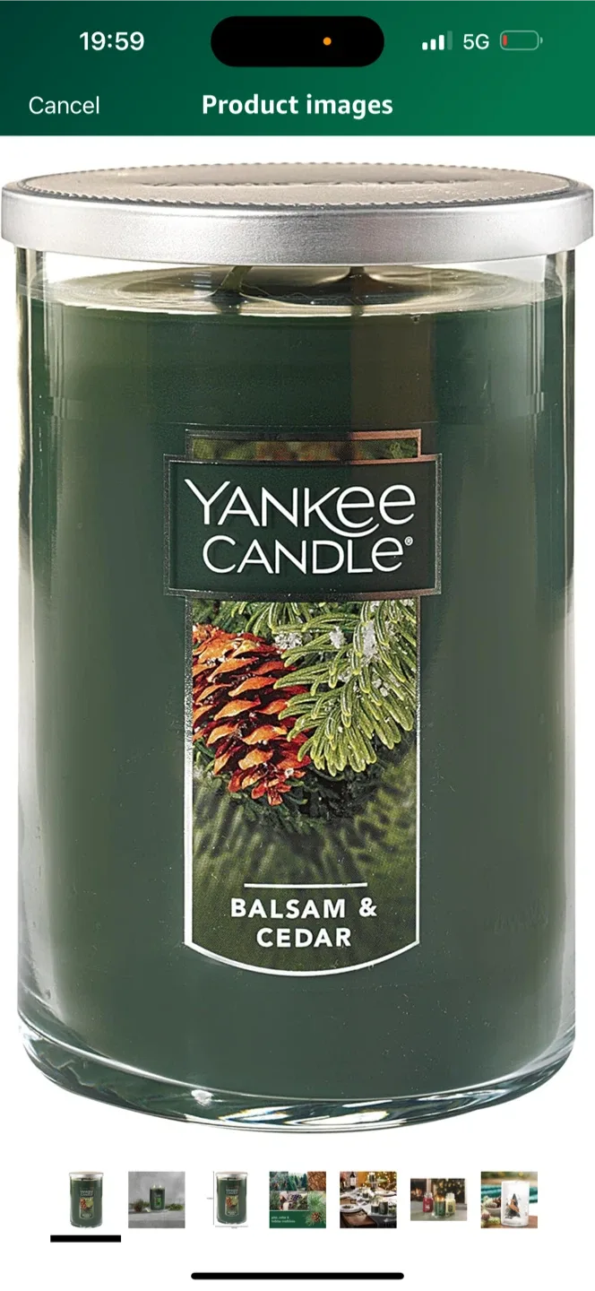 Yankee Candle Balsam & Cedar image indicator(6)