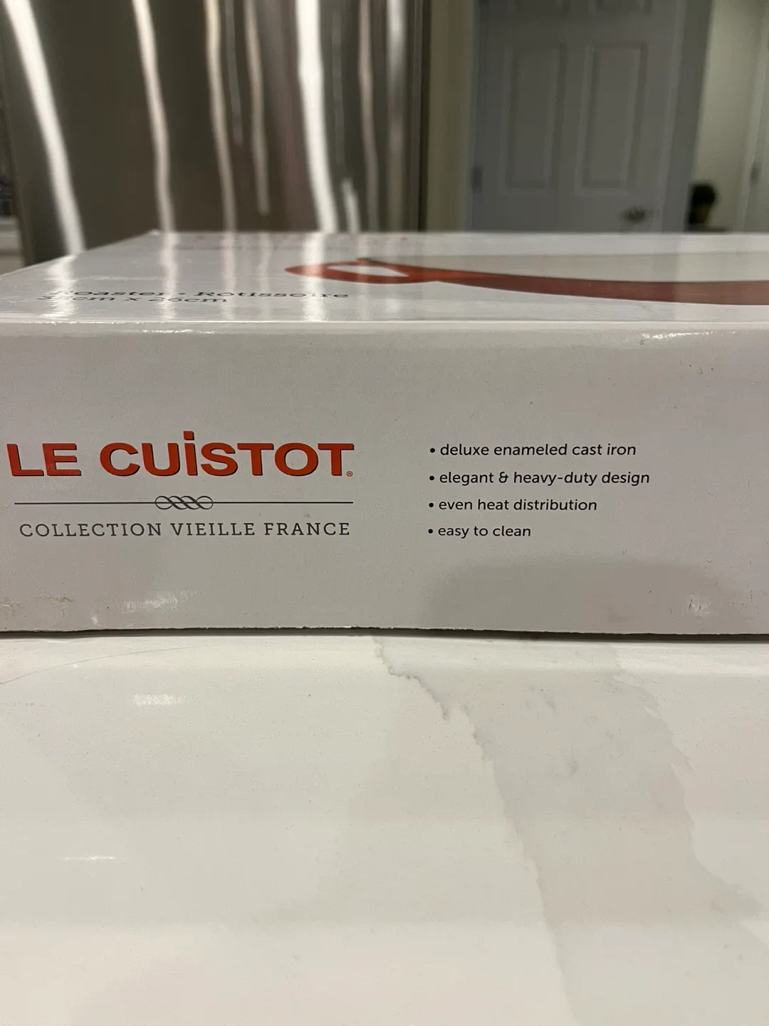Le Cuistot 35x26cm Roaster - Two-Tone Red image indicator(2)