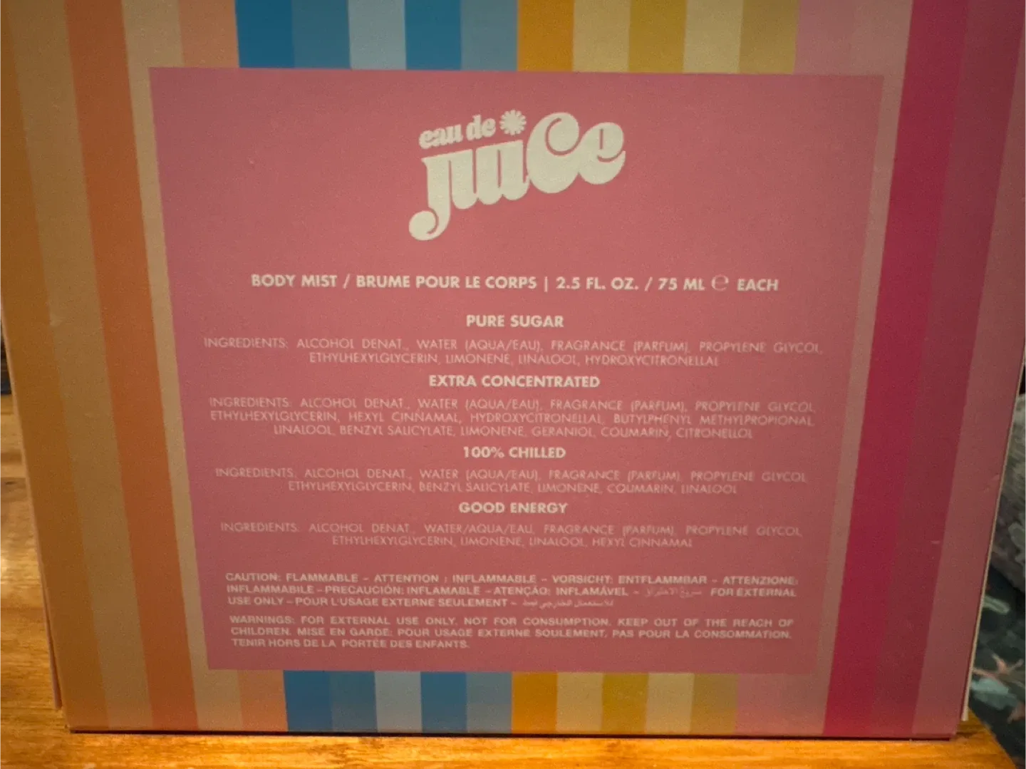 Eau de Juice Body Mist Collection (4 x 75mL) image indicator(2)