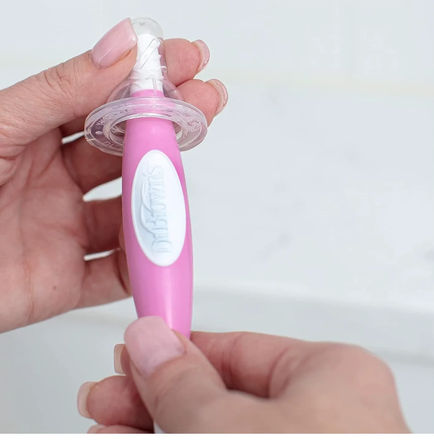 Dr. Brown's Baby Bottle Brush - Pink image indicator(3)