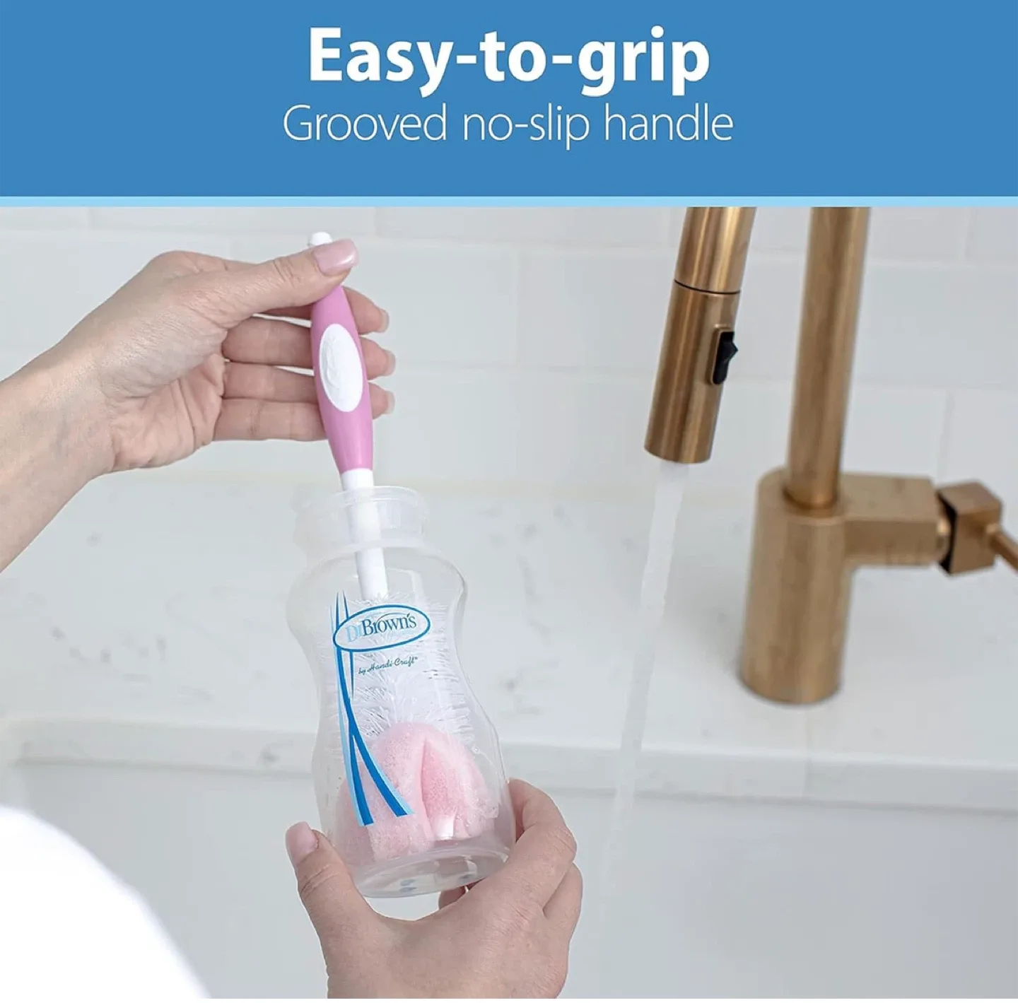 Dr. Brown's Baby Bottle Brush - Pink image indicator(6)