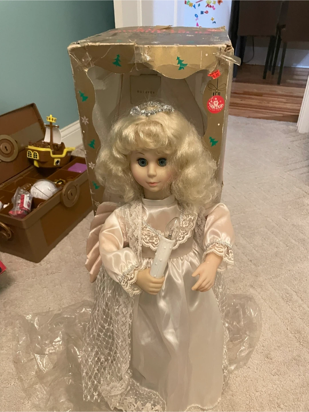 Vintage Angel Doll with Box