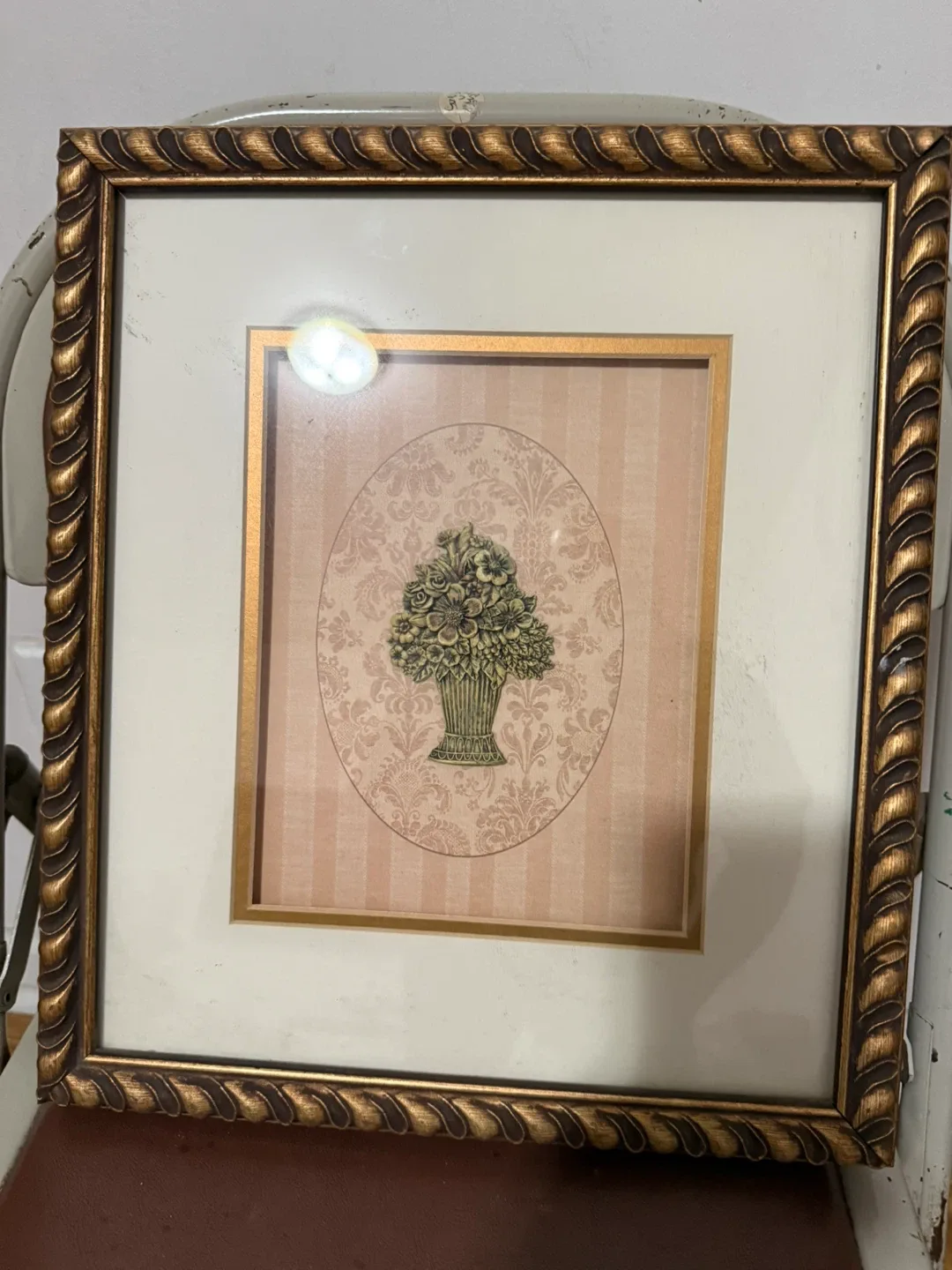 Vintage Framed Floral Print image indicator(3)