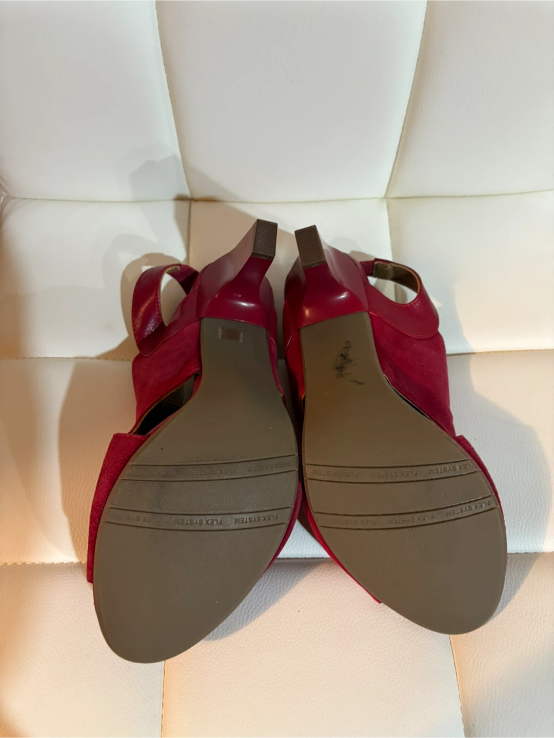 Red Suede Heels - photo 3