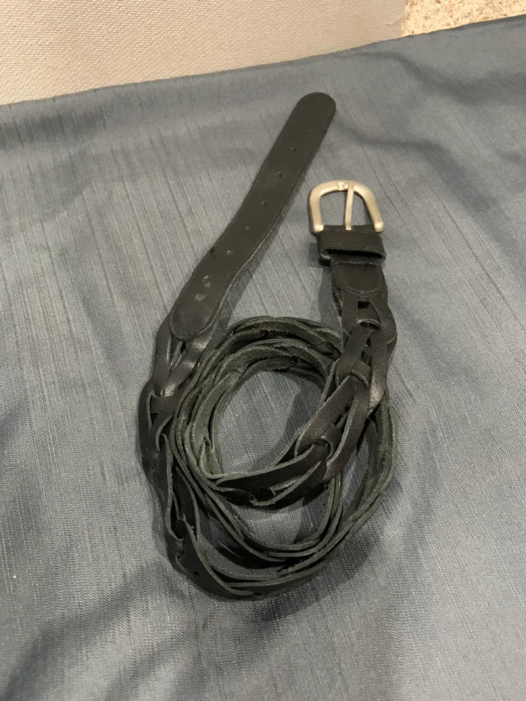 Leather Braided Belt - Size L/G image indicator(3)